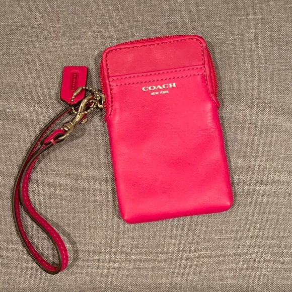 Coach wallet wristlet - Picture 1 of 4